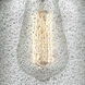 Caledonia 1 Light 5 inch Satin Gold Sconce Wall Light in Charcoal Glass
